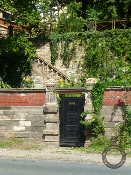 Dietrische Villa in der Markwerbener Straße in Weißenfels im Burgenlandkreis