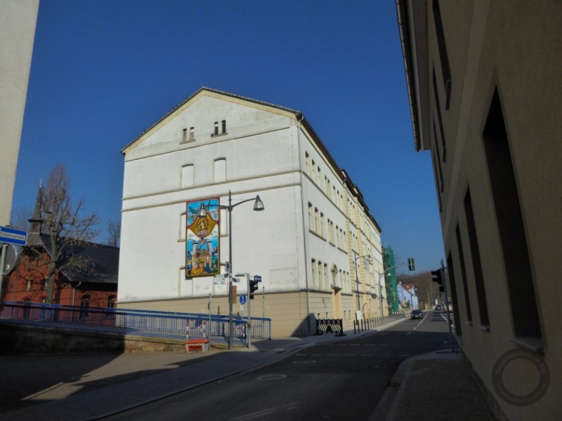 Altstadtschule (Volkshochschule) an der Promenade in Weißenfels (Burgenlandkreis)