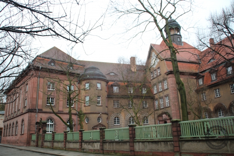 Goethegymnasium (ehemaliges Reform-Realgymnasium) in Weißenfels im Burgenlandkreis