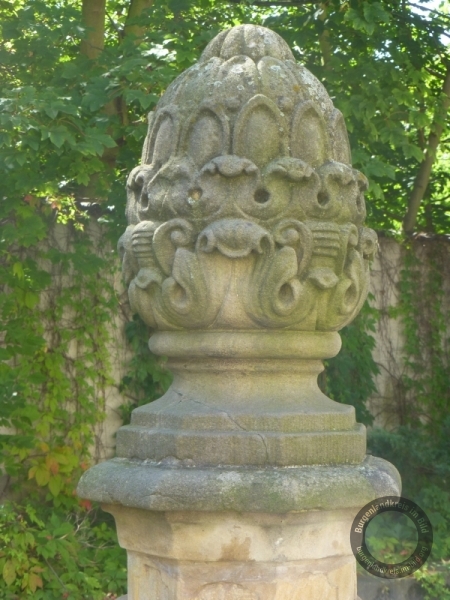 Klosterbrunnen in der Nikolaistraße in Weißenfels im Burgenlandkreis