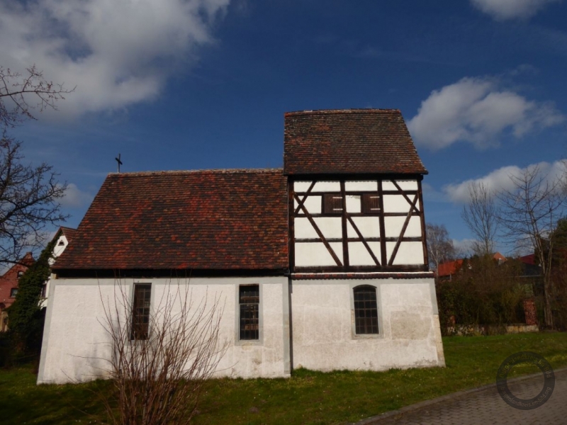 Dorfkirche in Rathewitz (Verbandsgemeinde Wethautal) im Burgenlandkreis