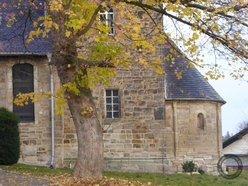 Kirche St. Georg in Untergreißlau (Langendorf) in Weißenfels im Burgenlandkreis