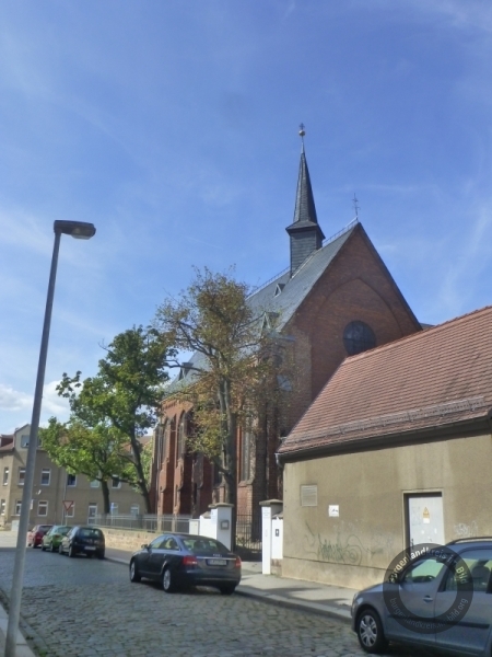Laurentiuskirche in der Merseburger Straße in Weißenfels im Burgenlandkreis