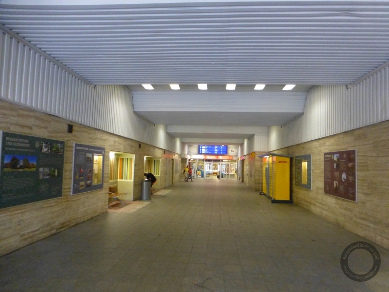 Bahnhof Weißenfels im Burgenlandkreis