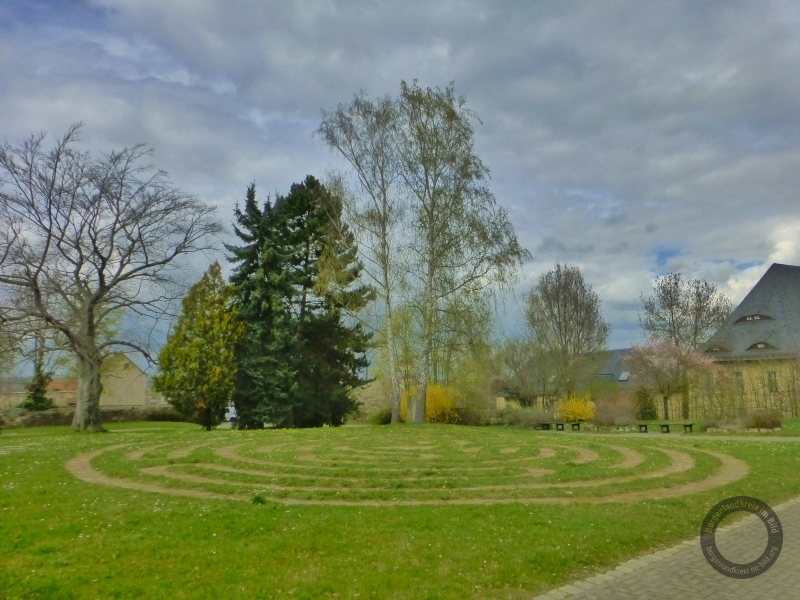 Park der Sinne auf dem Georgenberg in Weißenfels im Burgenlandkreis