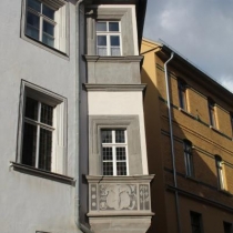Geleitshaus in der Großen Burgstraße in Weißenfels im Burgenlandkreis