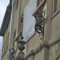 Hofmarschallhaus in der Nikolaistraße in Weißenfels im Burgenlandkreis