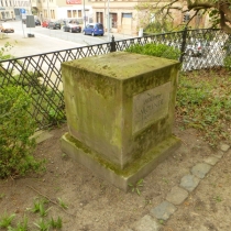 Denkmal für Adolf Müllner im Stadtpark in Weißenfels  im Burgenlandkreis