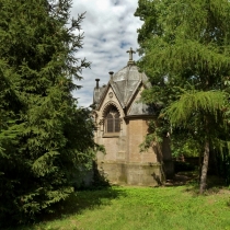 Mausoleum der Familie Saenger in Wengelsdorf bei Weißenfels im Burgenlandkreis