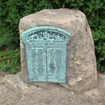 Kriegerdenkmal (Erster Weltkrieg) des Turnvereins Germania in Weißenfels im Burgenlandkreis