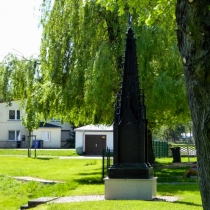 Denkmal für die Schlacht von Großgörschen (Schinkelpyramide) in Großgörschen (Stadt Lützen, Burgenlandkreis)