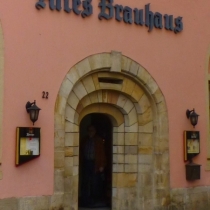 Gaststätte "Altes Brauhaus" in der Fischgasse in Weißenfels im Burgenlandkreis