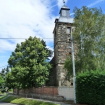 Dorfkirche in Wengelsdorf (Stadt Weißenfels) im Burgenlandkreis