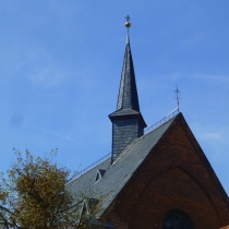Kirche Sankt Laurentius in der Merseburger Straße in Weißenfels im Burgenlandkreis