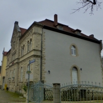 Postamt in der Wasserstraße in Freyburg (Unstruttal) im Burgenlandkreis