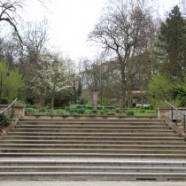 Stadtgarten Weißenfels im Burgenlandkreis