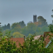 Aussichtsturm bei Markwerben (Stadt Weißenfels) im Burgenlandkreis