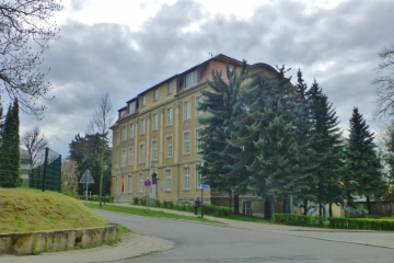 Landratsamt in Weißenfels im Burgenlandkreis